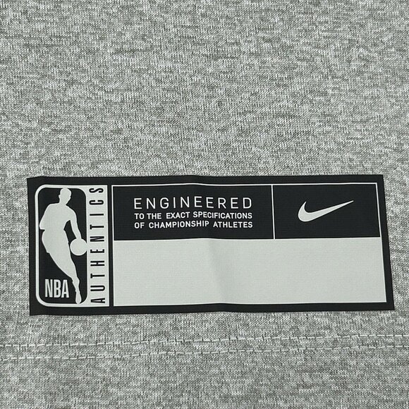 Washington Wizards Shirt Men’s M Gray The Nike Tee Engineered Dri-Fit NBA - Picture 3 of 10